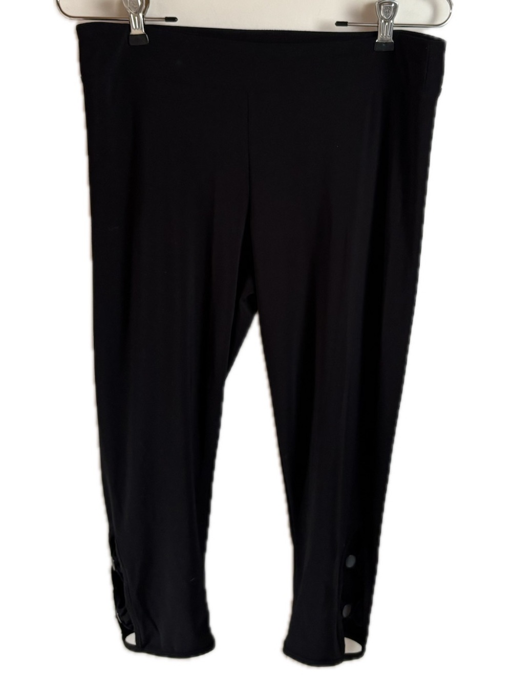 Joseph Ribkoff Black Stretch Cropped Leggings Comfortable Everyday Bottoms
